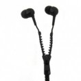 Zippit 3.4mm Anti-Tangle Earphones - Black